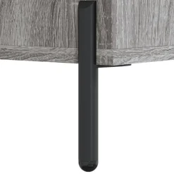 Best Senkki harmaa Sonoma 69,5x34x90 cm tekninen puu (27738) Senkit