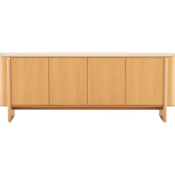 Best Senkki MORBEN 202,5x42xK75 cm, tammikoristeinen melamiini, beige Senkit