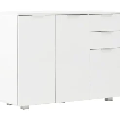 Senkki korkeakiilto valkoinen 107x35x80 cm*FinePRICE Online