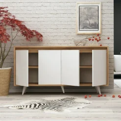 Senkki Shans tammi/valkoinen*Linento Furniture Online