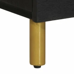 Senkki musta 80x33x75 cm tekninen puu (17675)*FinePRICE Best
