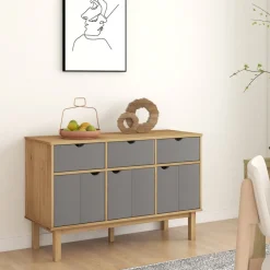 Outlet Senkki Otta 114x43x73,5cm, mänty, eri värejä Senkit