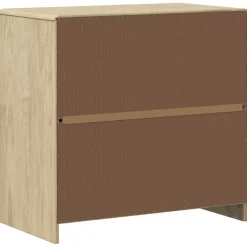 Senkki SAUDA tammenvärinen 80x43x75,5 cm täysi mänty (77600) Senkit