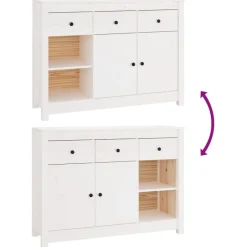 Discount Senkki 100x35x74cm, mänty, eri värejä Senkit