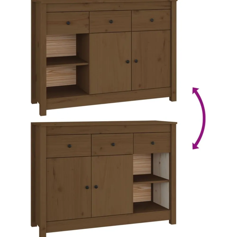 Discount Senkki 100x35x74cm, mänty, eri värejä Senkit