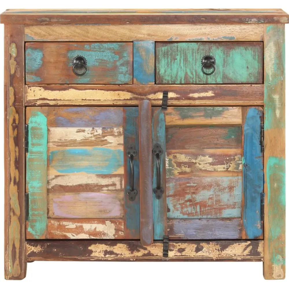 Online Senkki 70x35x65 cm täysi kierrätetty puu (87490) Senkit