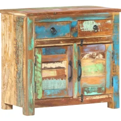 Online Senkki 70x35x65 cm täysi kierrätetty puu (87490) Senkit
