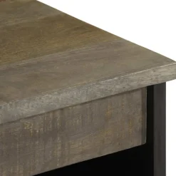 New Senkki 60x33x75 cm täysi mangopuu (17817) Senkit