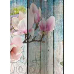 Discount Sermi Pink Flowers on Wood 135x172cm Sermit