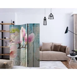 Discount Sermi Pink Flowers on Wood 135x172cm Sermit