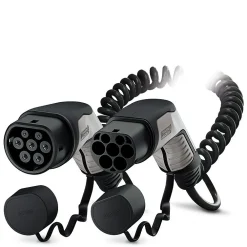 Sähköauton latauskaapeli EV-T2G3PC-3AC32A-4, Type2, 3-vaihe, 32A, 4m kierteinen kaapeli*Phoenix Contact Outlet