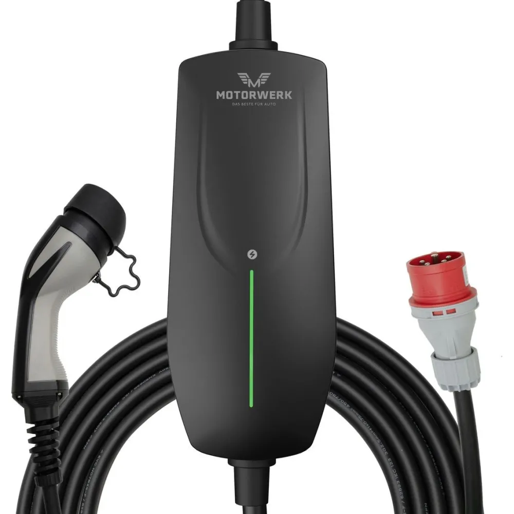 Clearance Sähköauton latauslaite EVSE, Type2, 3-vaihe, 16A, 11kW, 6m kaapeli Sähköauton Latauslaitteet