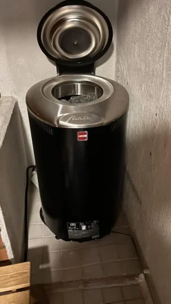 Sähkökiuas Aina Valmis Forte AFB6 6 kW 7-12 m³ erillinen ohjaus musta*Harvia Outlet
