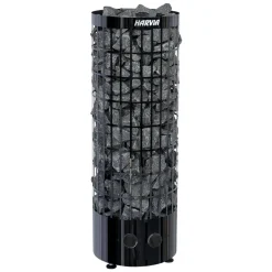 Sähkökiuas Cilindro PC70 Black Steel 7 kW 6-10 m³ kiinteä ohjaus*Harvia Online