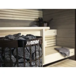 Sähkökiuas Cilindro Xenio PC90XE Black Steel 9 kW 8-14 m³ erillinen ohjaus*Harvia