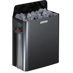 Best Sähkökiuas The Wall SW60 Black Steel 6 kW 5-8 m³ kiinteä ohjaus Harvia-Kiukaat
