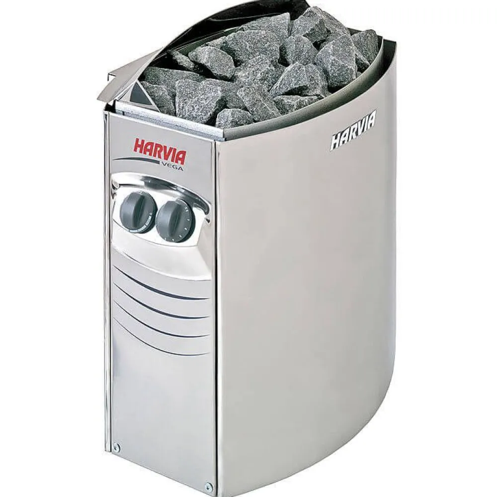 Sähkökiuas Vega BC60 6 kW 5-8 m³ kiinteä ohjaus*Harvia Discount