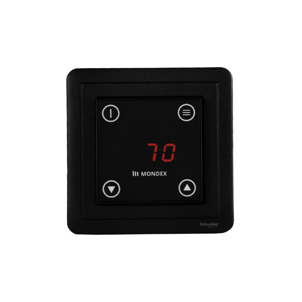 Outlet Sähkökiuas Hiisi E2 9 kW 7-13 m³ erillinen ohjaus Sähkökiukaat
