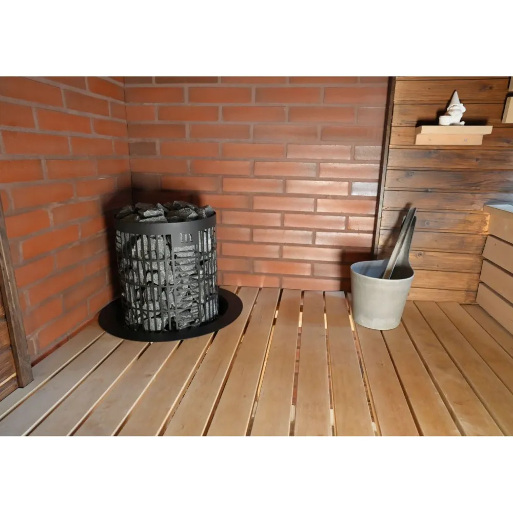 Sähkökiuas Tahko M 9,0 kW 8-15 m³ kiinteä ohjaus musta*Mondex Clearance