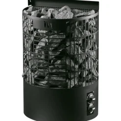 Sähkökiuas Teno M 6,6 kW 6-9 m³ kiinteä ohjaus musta*Mondex Outlet