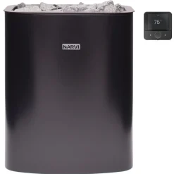 Outlet Sähkökiuas NC Electric Flow, erillinen ohjaus, eri vaihtoehtoja Sähkökiukaat