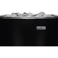 Sähkökiuas NM 900 9,0 kW 9-15 m³ kiinteä ohjaus musta*Narvi Online