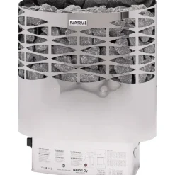 Sähkökiuas NS 9 kW 8-14 m³ kiinteä ohjaus eri värejä Sähkökiukaat