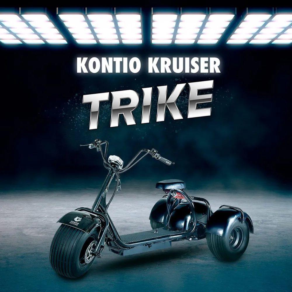 Sähköskootteri Kontio Kruiser Trike*Kontio Motors Best