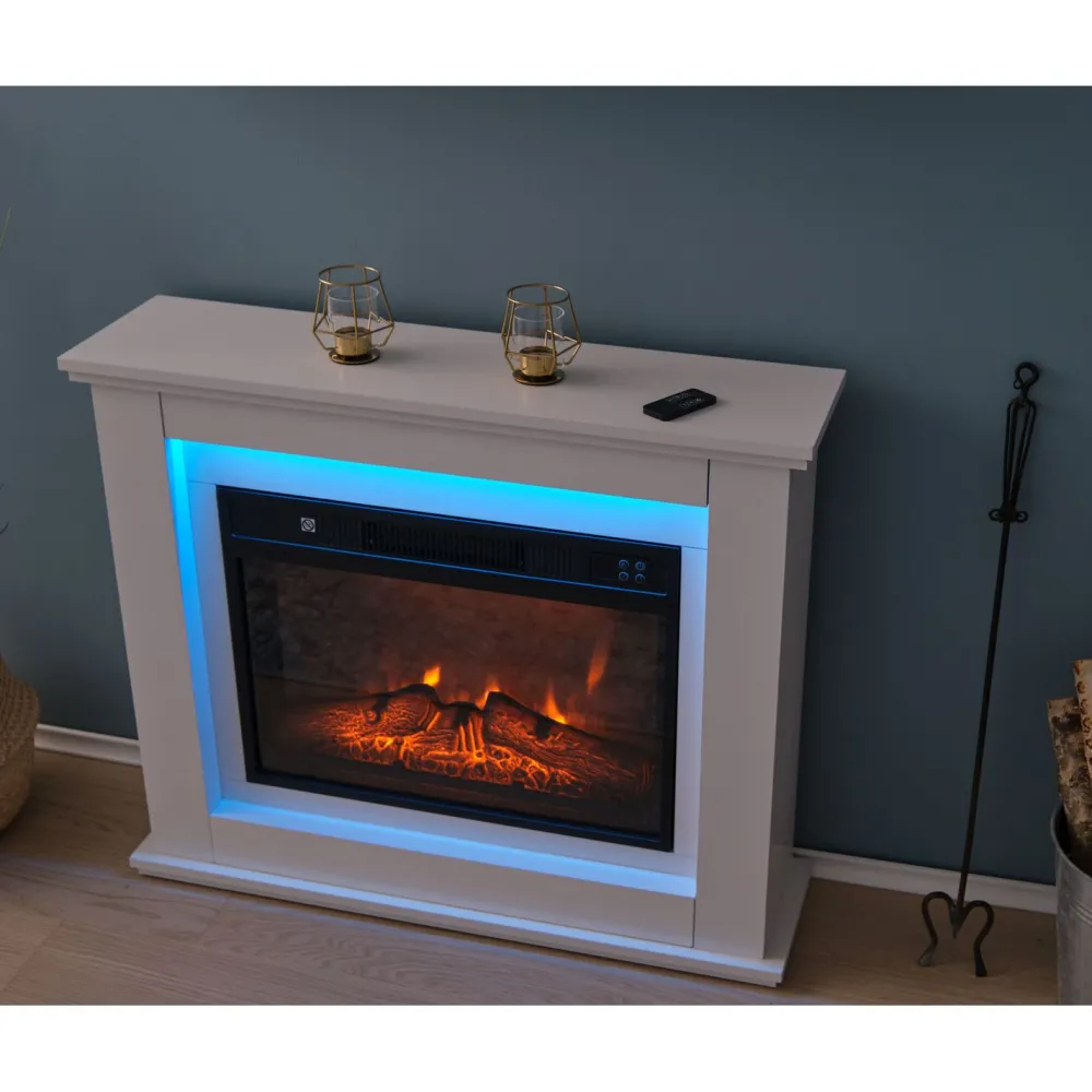 Sähkötakka L 2000W valkoinen*Lykke Online