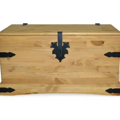 Online Säilytysarkku meksikon mänty corona-sarja 91x49,5x47 cm Säilytysarkut