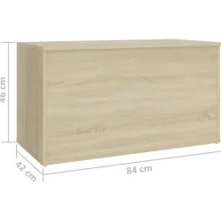 Säilytysarkku 84x42x46cm, eri värejä*FinePRICE Best