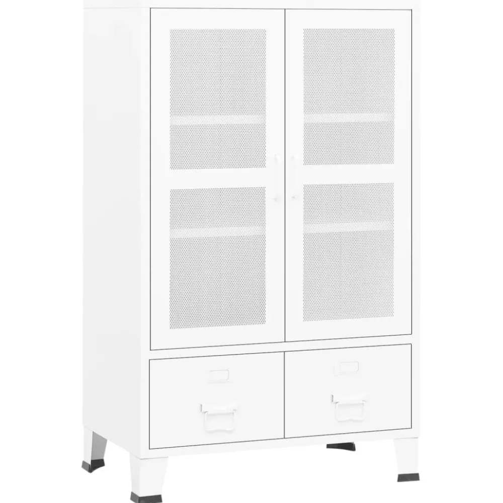Säilytysarkku 70x40x115cm, metalli, eri värejä*FinePRICE Outlet