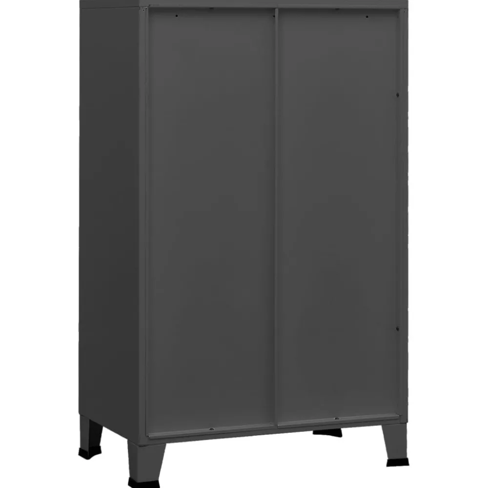 Säilytysarkku 70x40x115cm, metalli, eri värejä*FinePRICE Outlet