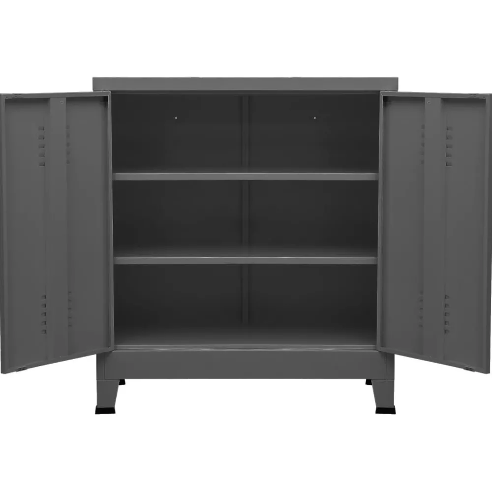 Clearance Säilytysarkku 90x40x100cm, teräs, eri värejä Säilytysarkut