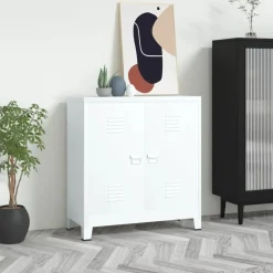 Clearance Säilytysarkku 90x40x100cm, teräs, eri värejä Säilytysarkut