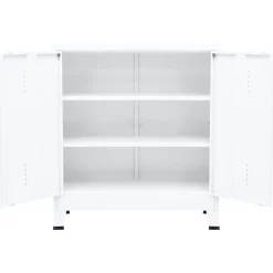 Clearance Säilytysarkku 90x40x100cm, teräs, eri värejä Säilytysarkut