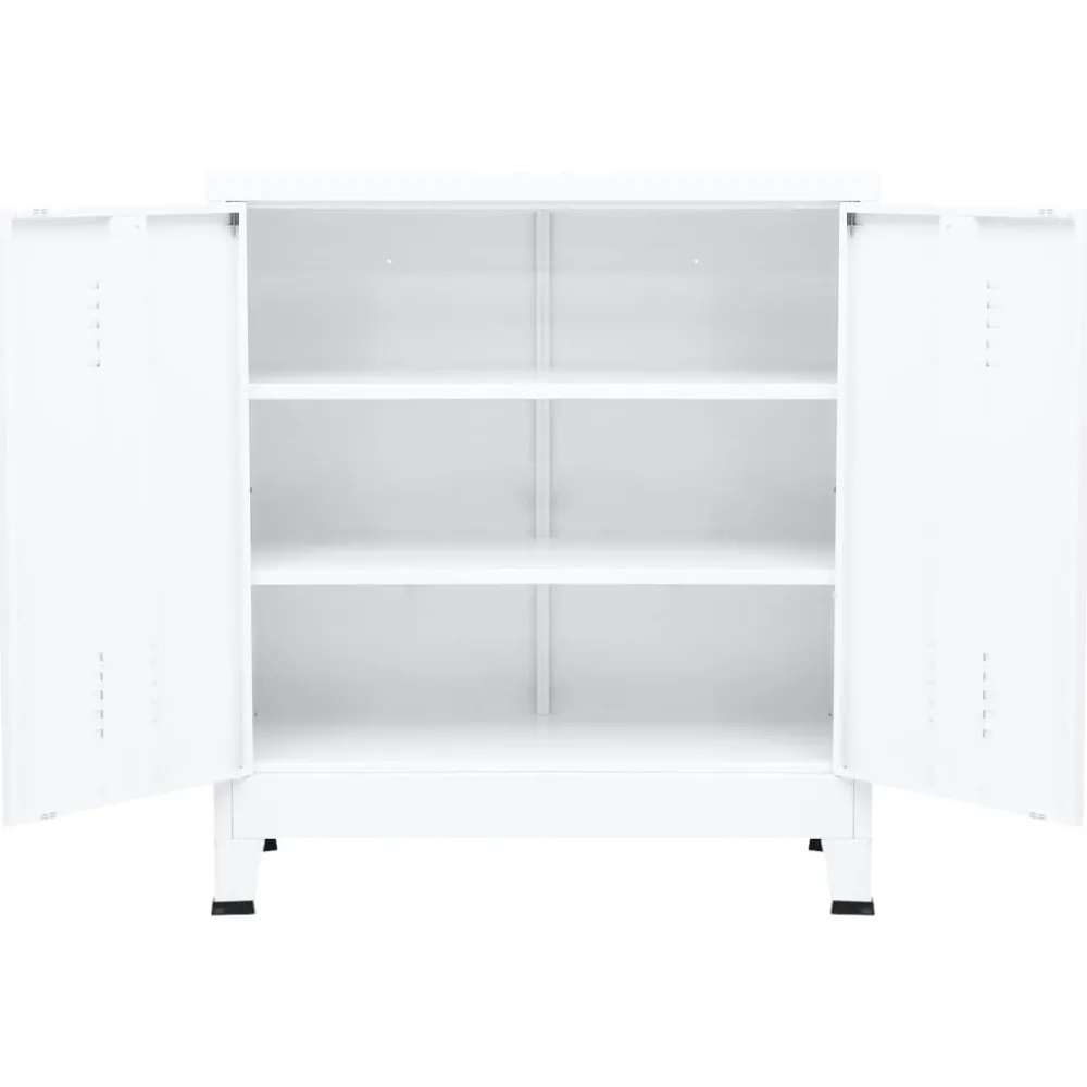 Clearance Säilytysarkku 90x40x100cm, teräs, eri värejä Säilytysarkut