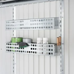 Säilytyskori puutarhavajaan teräs 2kpl*Biohort Outlet