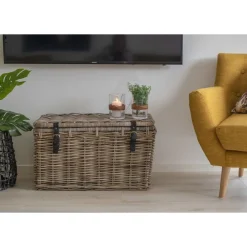 Säilytyslaatikko Depok, 3kpl, harmaanruskea rottinki*House Nordic Sale