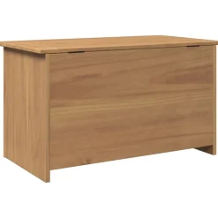 Säilytyslaatikko kannella Panama 79x42x46 cm täysi mänty (16387)*FinePRICE