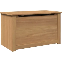 Säilytyslaatikko kannella Panama 79x42x46 cm täysi mänty (16387)*FinePRICE