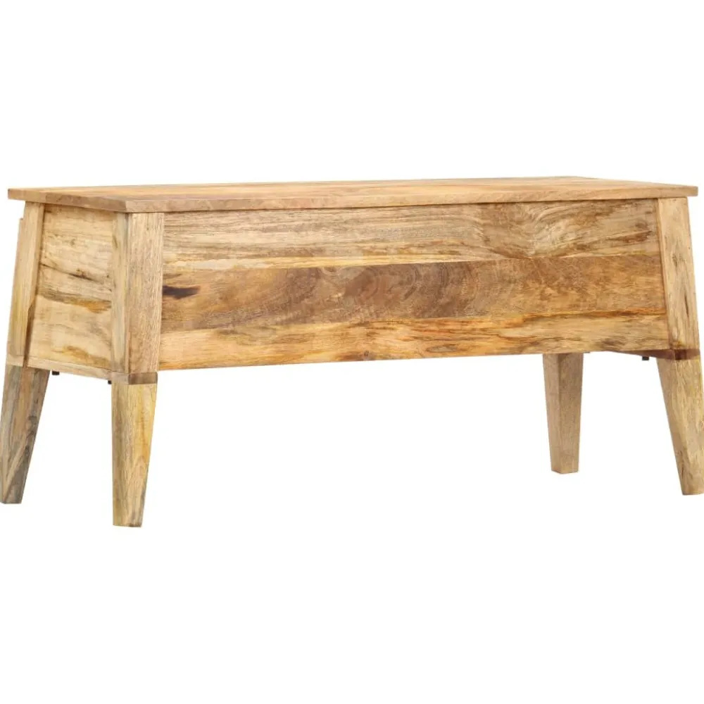 Hot Säilytyslaatikko 99x35x48 cm mangopuu Säilytysarkut