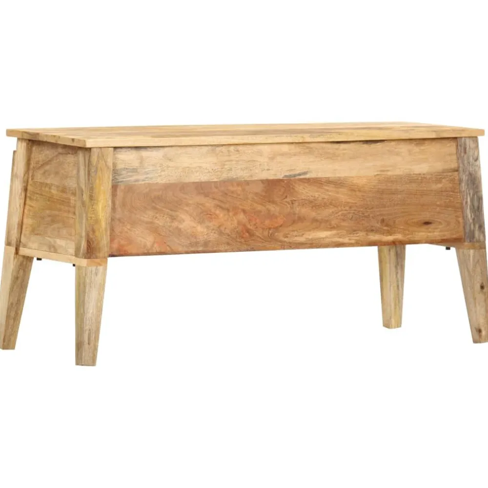 Hot Säilytyslaatikko 99x35x48 cm mangopuu Säilytysarkut