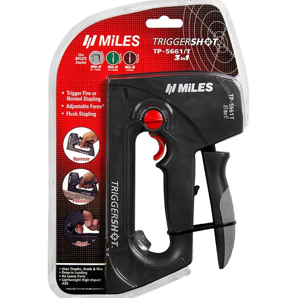 Outlet Sinkiläpistooli TP-5661/T Trigger Shot Naulaimet