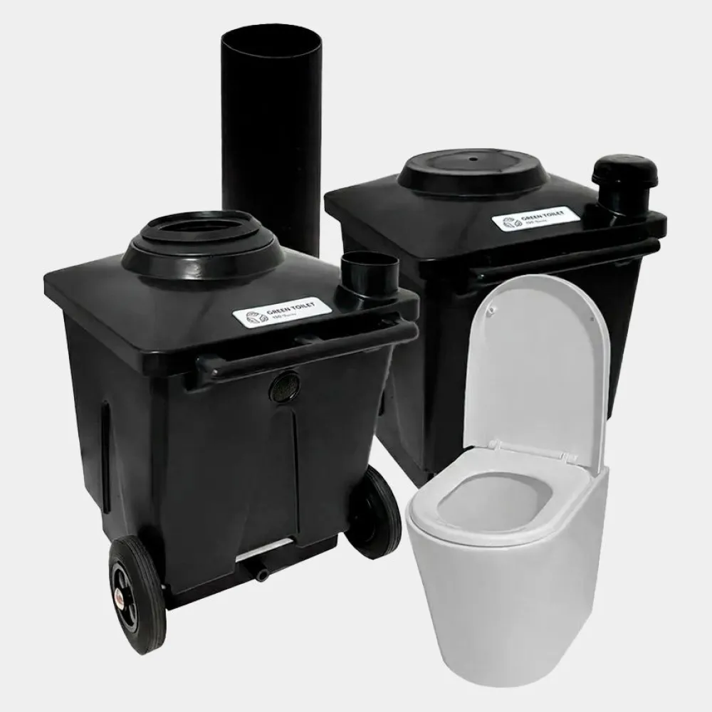Outlet Sisäkuivakäymälä Green Toilet Lux posliini-istuimella Kompostikäymälät