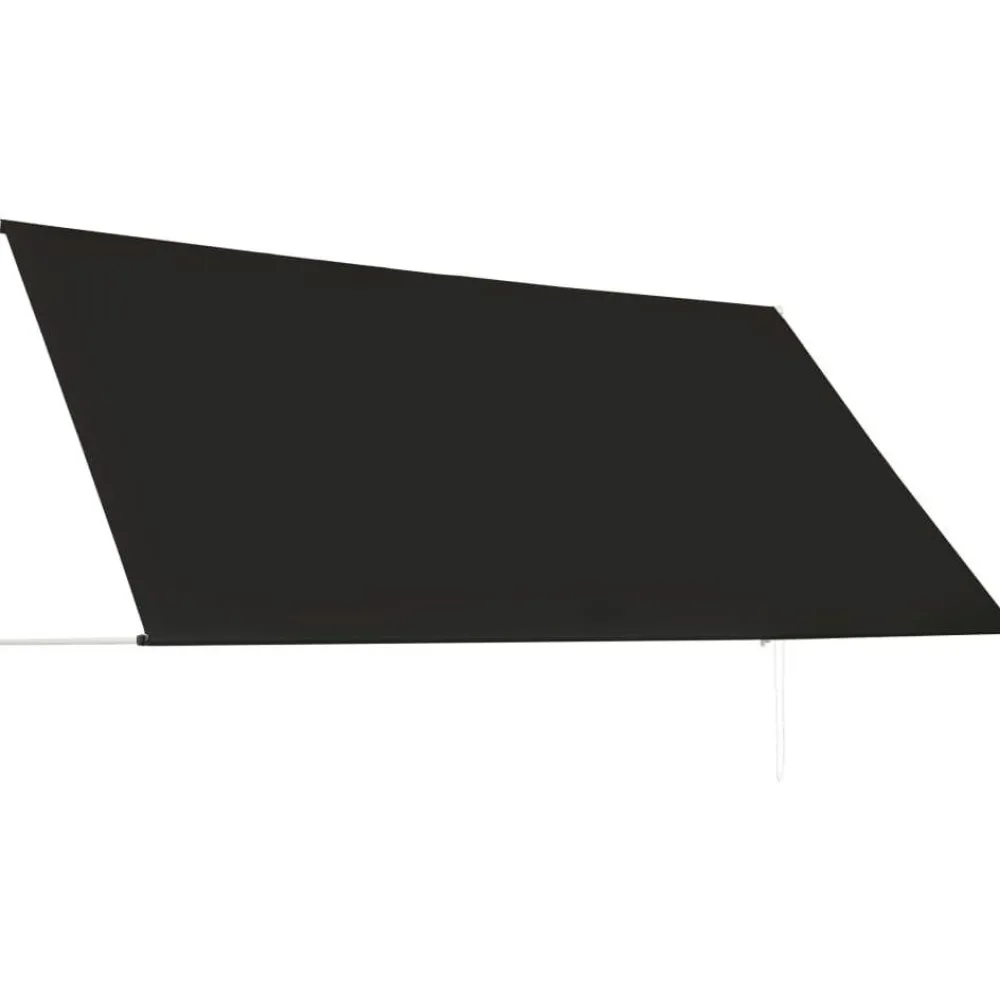 Clearance Sisäänkelattava markiisi 300x150 cm antrasiitti Markiisit