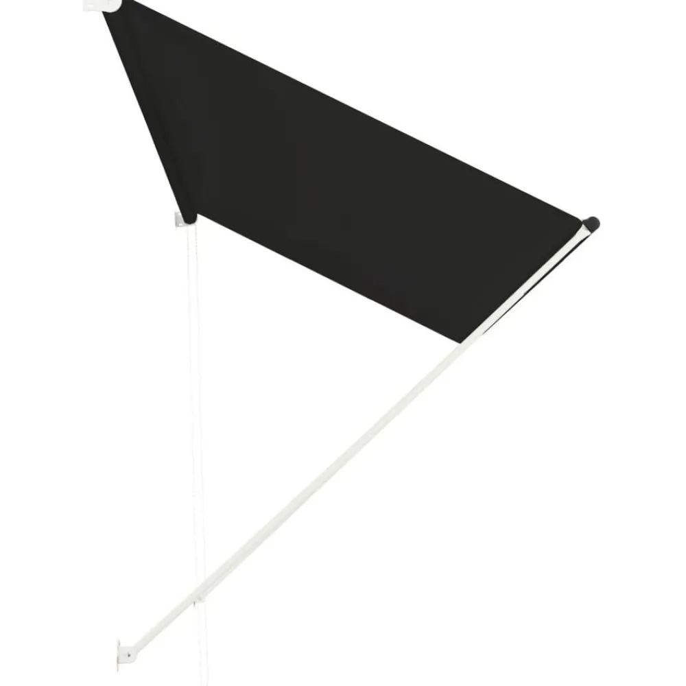 Clearance Sisäänkelattava markiisi 300x150 cm antrasiitti Markiisit