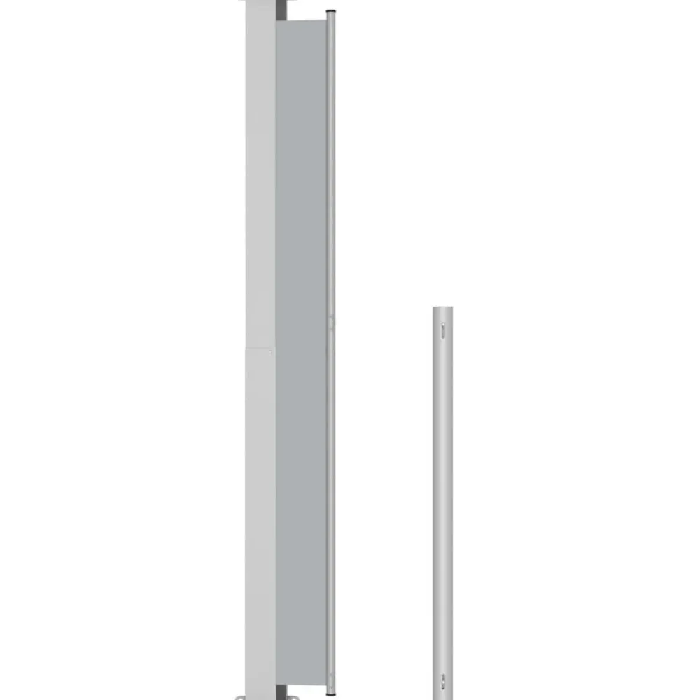 Sisäänvedettävä terassin sivumarkiisi 200x300 cm antrasiitti*FinePRICE Clearance