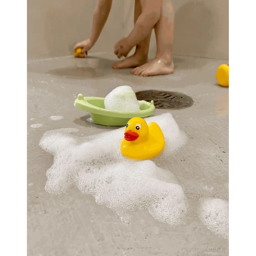 Sisustuslaasti Concret kuivan tilan lattiaan eri värejä*Dekofloor Hot