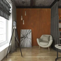 Sisustuslaasti SBL Cameleo Rust Effect Classic kuivan tilan seinään 20 m²*Suomen Betonileimasin Outlet